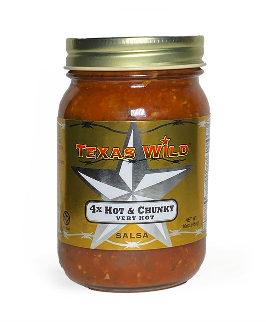 4X Hot and Chunky Salsa