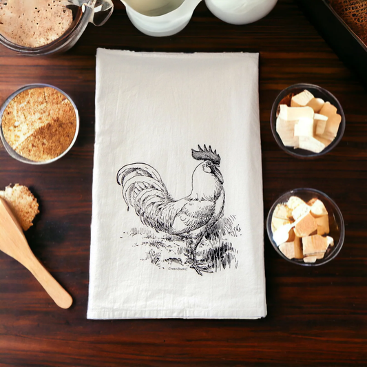 Kitchen Towel: Rooster