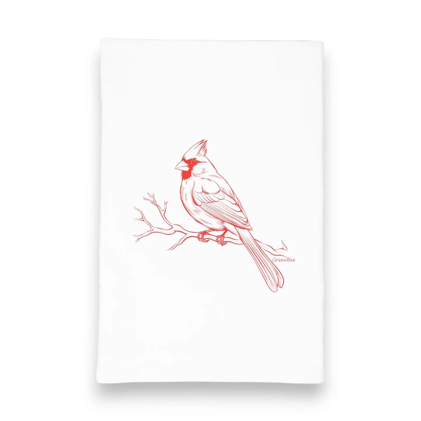 Kitchen Towel: Red Cardinal