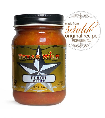 Texas Hill Country Peach Salsa