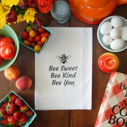 Bee Sweet Kitchen Tea Towels NEW