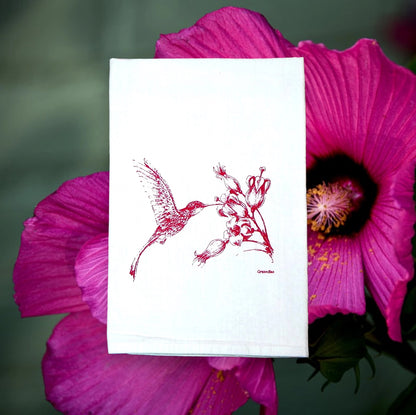 Hummingbird Kitchen Towels + color options  NEW