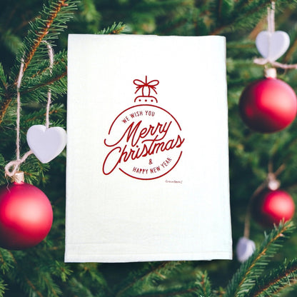 Merry Christmas Wish Kitchen Towels + color options  NEW