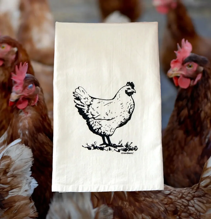 Kitchen Towel: Hen